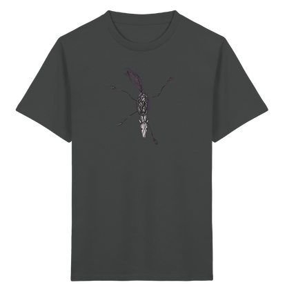 Pferd von oben gezeichnet - Kinder Bio T-Shirt