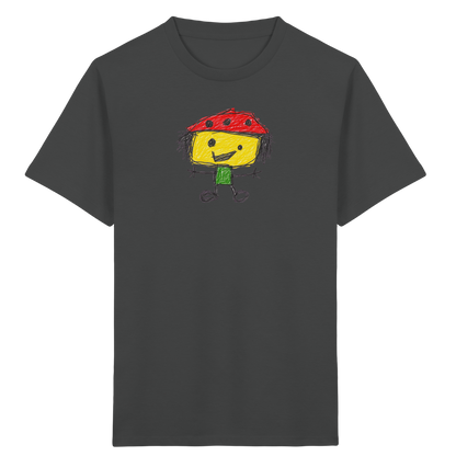Kritzelkopf mit Tupfenhut - Kinder Bio T-Shirt