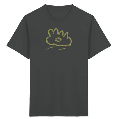 Grüne Wackelwolke Kinder T-Shirt - Kinder Bio T-Shirt