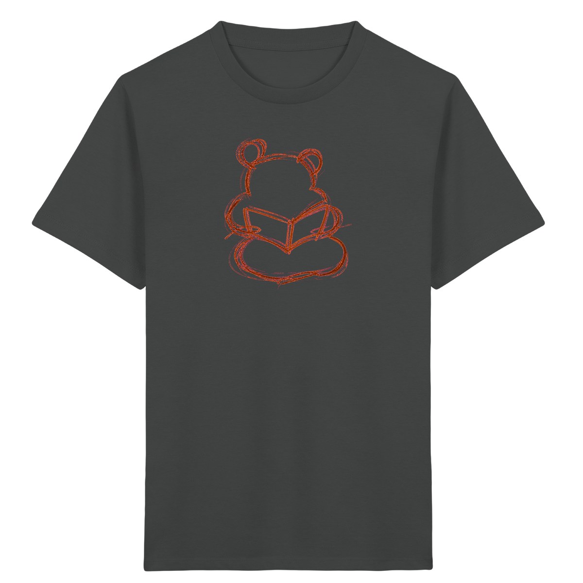 Wackelbär mit offenem Buch - Kinder Bio T-Shirt