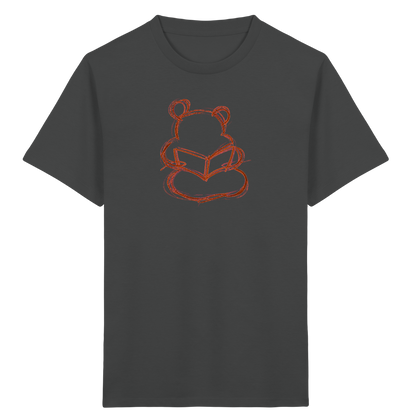 Wackelbär mit offenem Buch - Kinder Bio T-Shirt