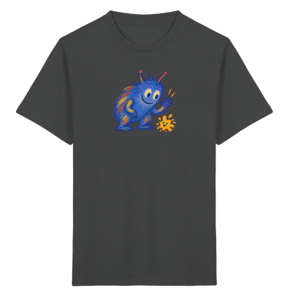 Klecksfreund Monster Kinder T-Shirt - Kinder Bio T-Shirt