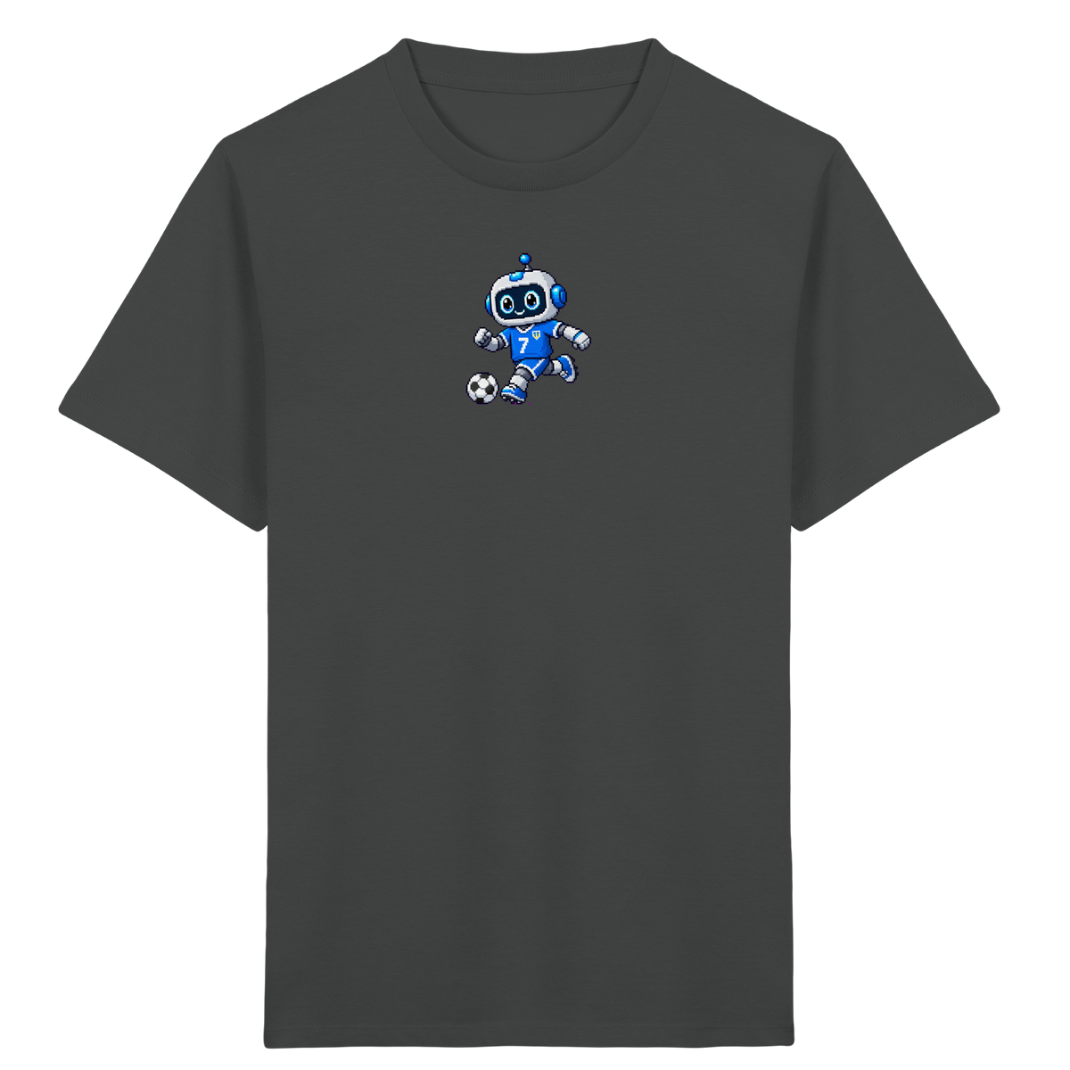Pixel-Roboter: Retro-Shirt für kleine Technikfans - Kinder T-Shirt