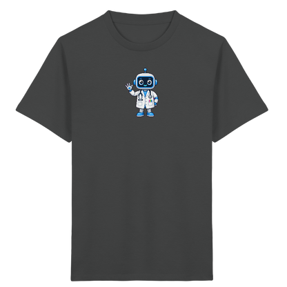 Pixel Roboter T-Shirt: Freundlich und cool - Kinder T-Shirt
