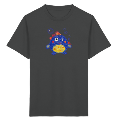 Blubberbauch Unterwasser Monster - Kinder Bio T-Shirt