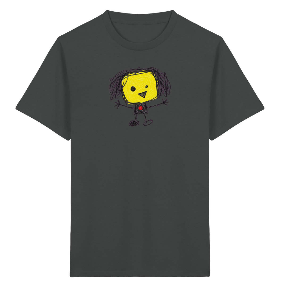 Kritzelkopf mit Wirbelhaar - Kinder Bio T-Shirt