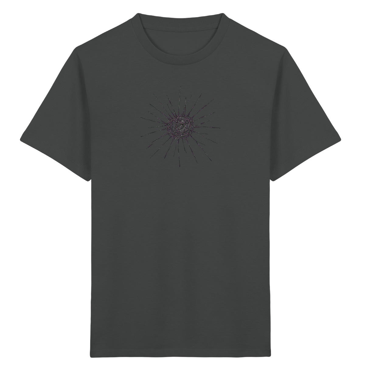 Seeigel von oben gezeichnet - Kinder Bio T-Shirt