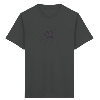 Seeigel von oben gezeichnet - Kinder Bio T-Shirt