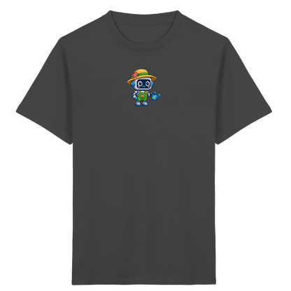 Pixel Roboter T-Shirt: Freundlicher Look - Kinder T-Shirt