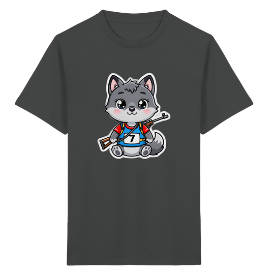 Wolf im Trikot: Cooles Kinder T-Shirt