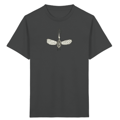 Pelikan von oben gezeichnet - Kinder Bio T-Shirt