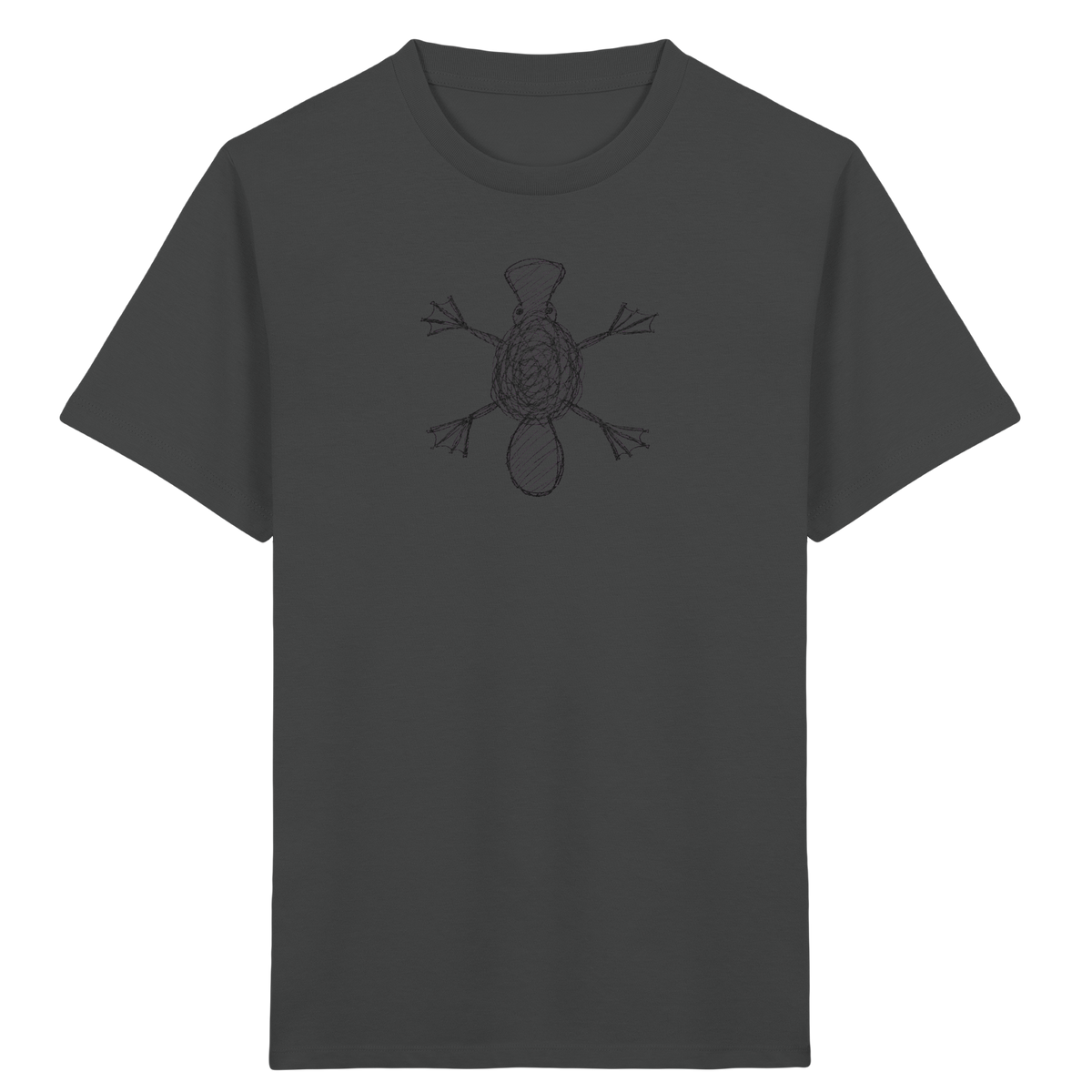 Schnabeltier von oben - Kinder Bio T-Shirt
