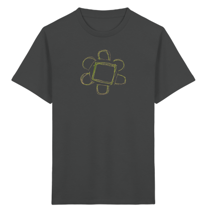 Waldgrüne Eckenblume Kinder T-Shirt - Kinder Bio T-Shirt