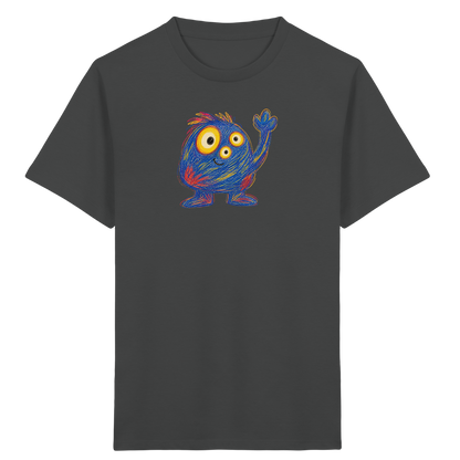 Dreiäuglein winkt fröhlich - Kinder Bio T-Shirt