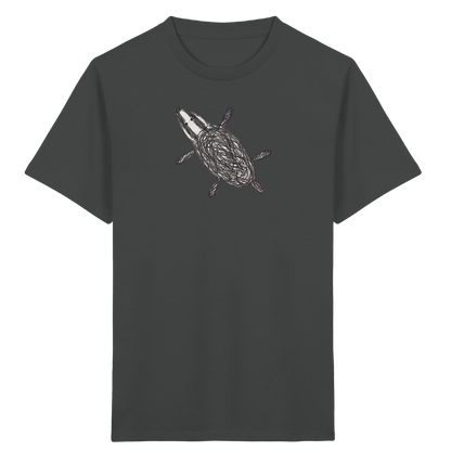 Dachs von oben - Kinder Bio T-Shirt