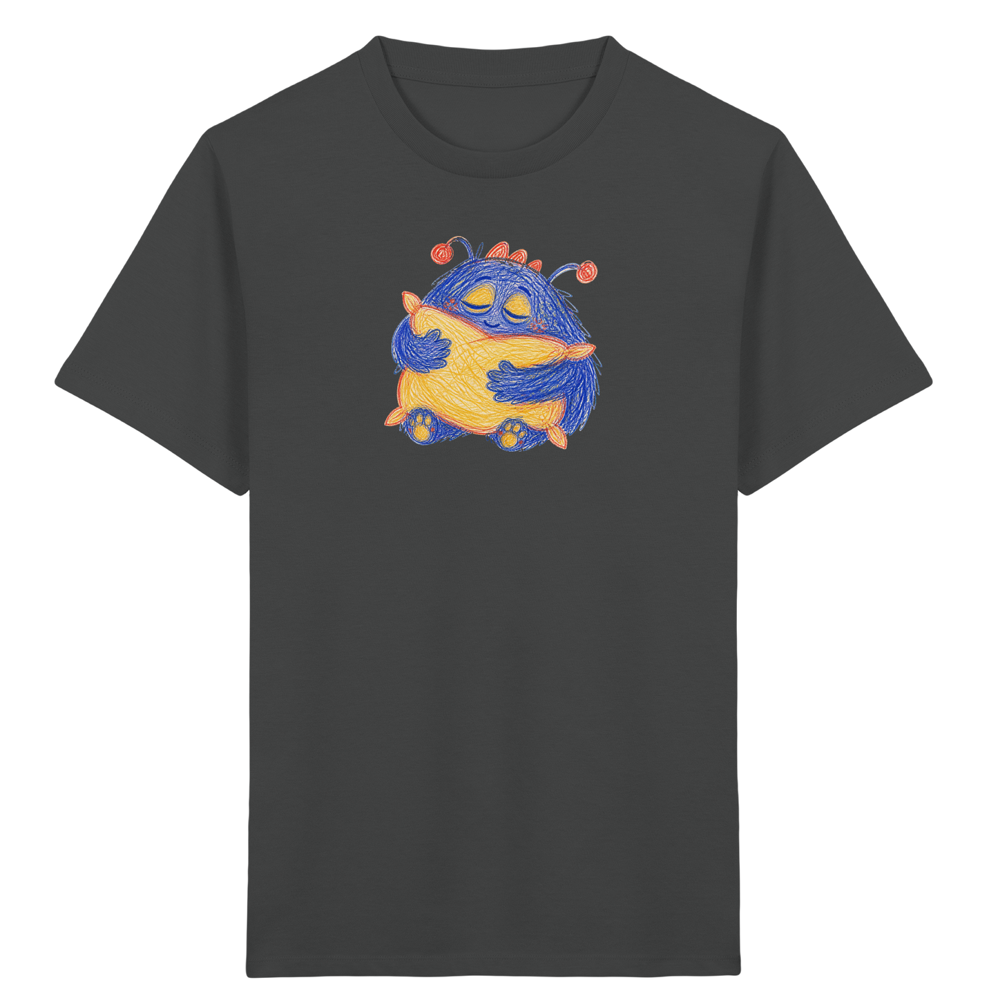 Kissenkuschler Monster Kinder T-Shirt - Kinder Bio T-Shirt