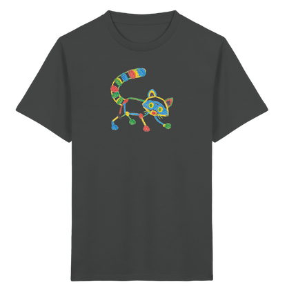 Farbpunkt Waschbär Kinder T-Shirt - Kinder Bio T-Shirt