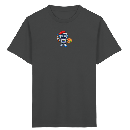 Pixel Roboter Künstler T-Shirt für Kinder - Kinder T-Shirt