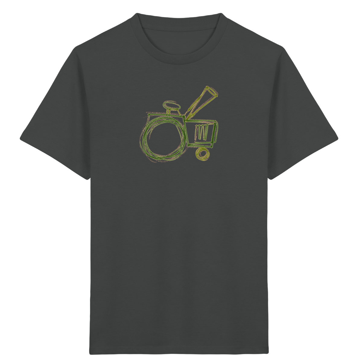 Wackeltraktor mit Schultüte - Kinder Bio T-Shirt