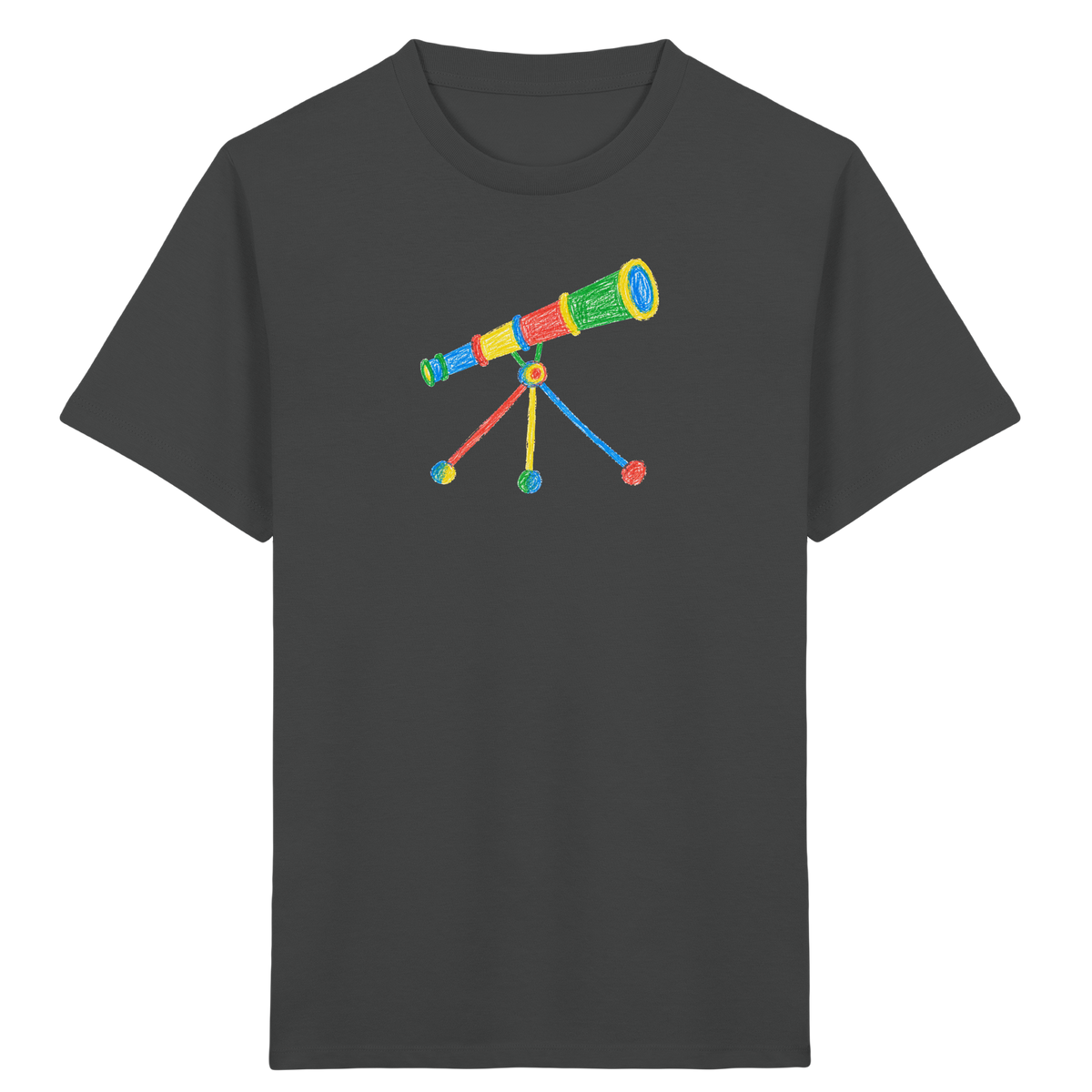 Farbpunkt Teleskop für Kinder - Kinder Bio T-Shirt
