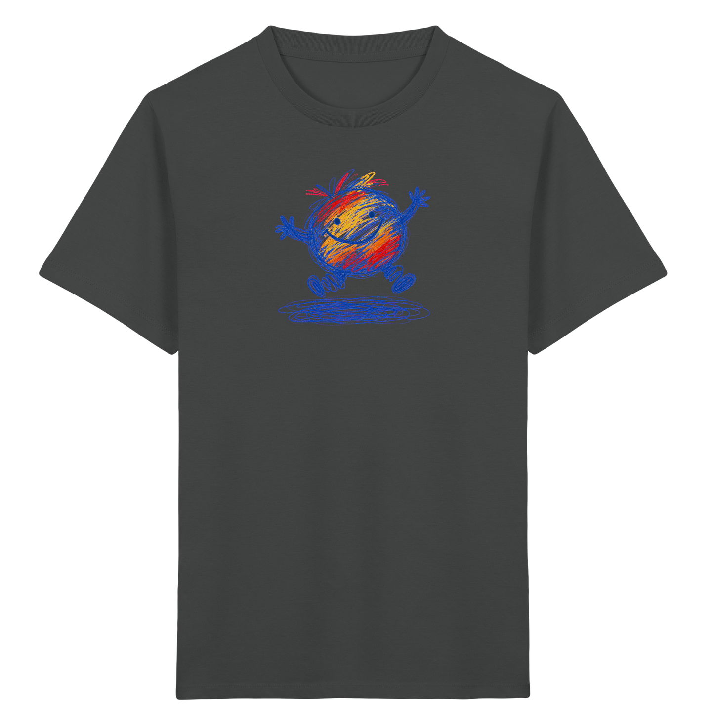Pfützenhüpfer Kritzelmonster Kinder Shirt - Kinder Bio T-Shirt