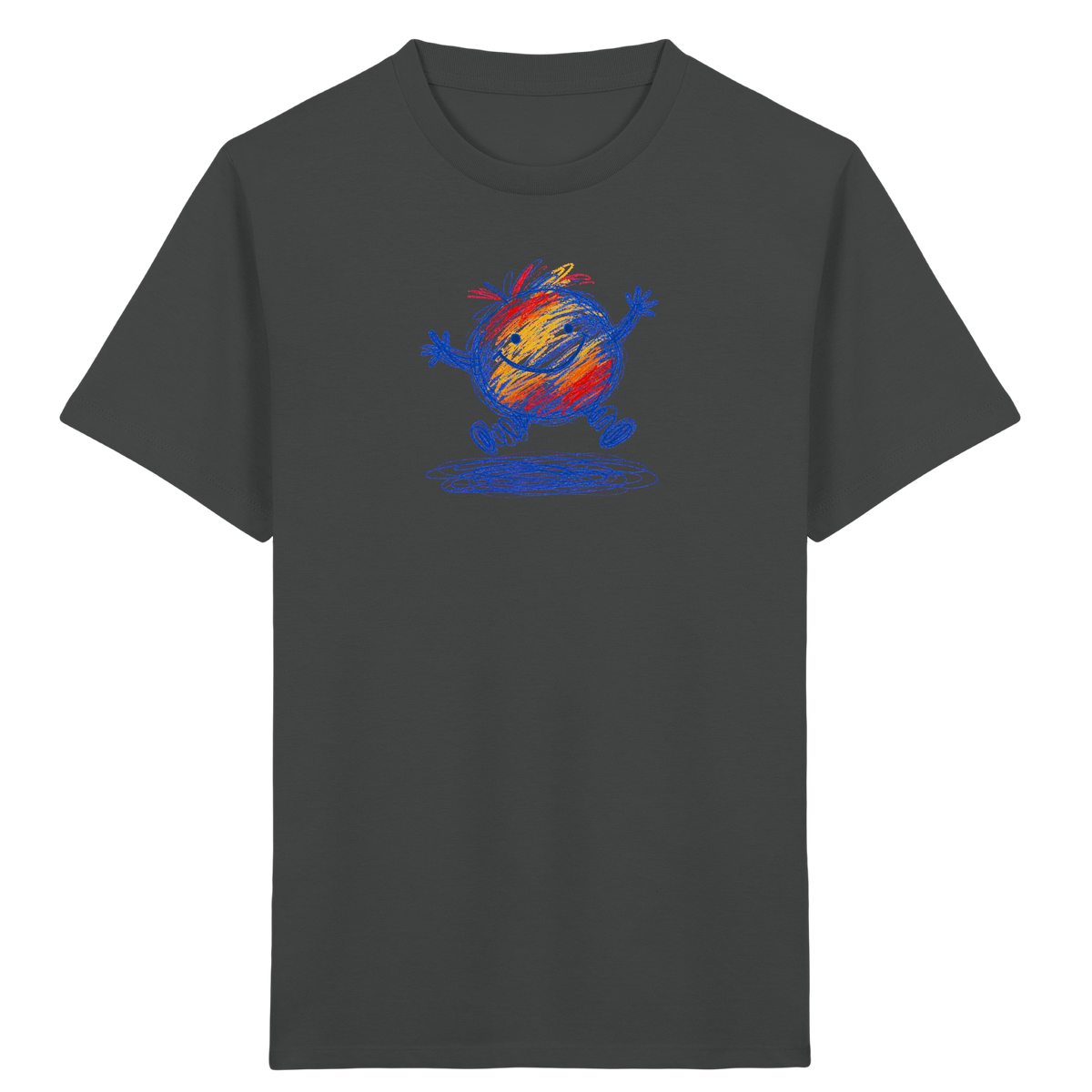 Pfützenhüpfer Kritzelmonster Kinder Shirt - Kinder Bio T-Shirt