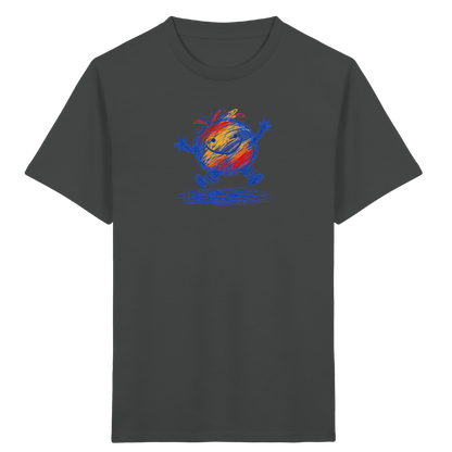 Pfützenhüpfer Kritzelmonster Kinder Shirt - Kinder Bio T-Shirt