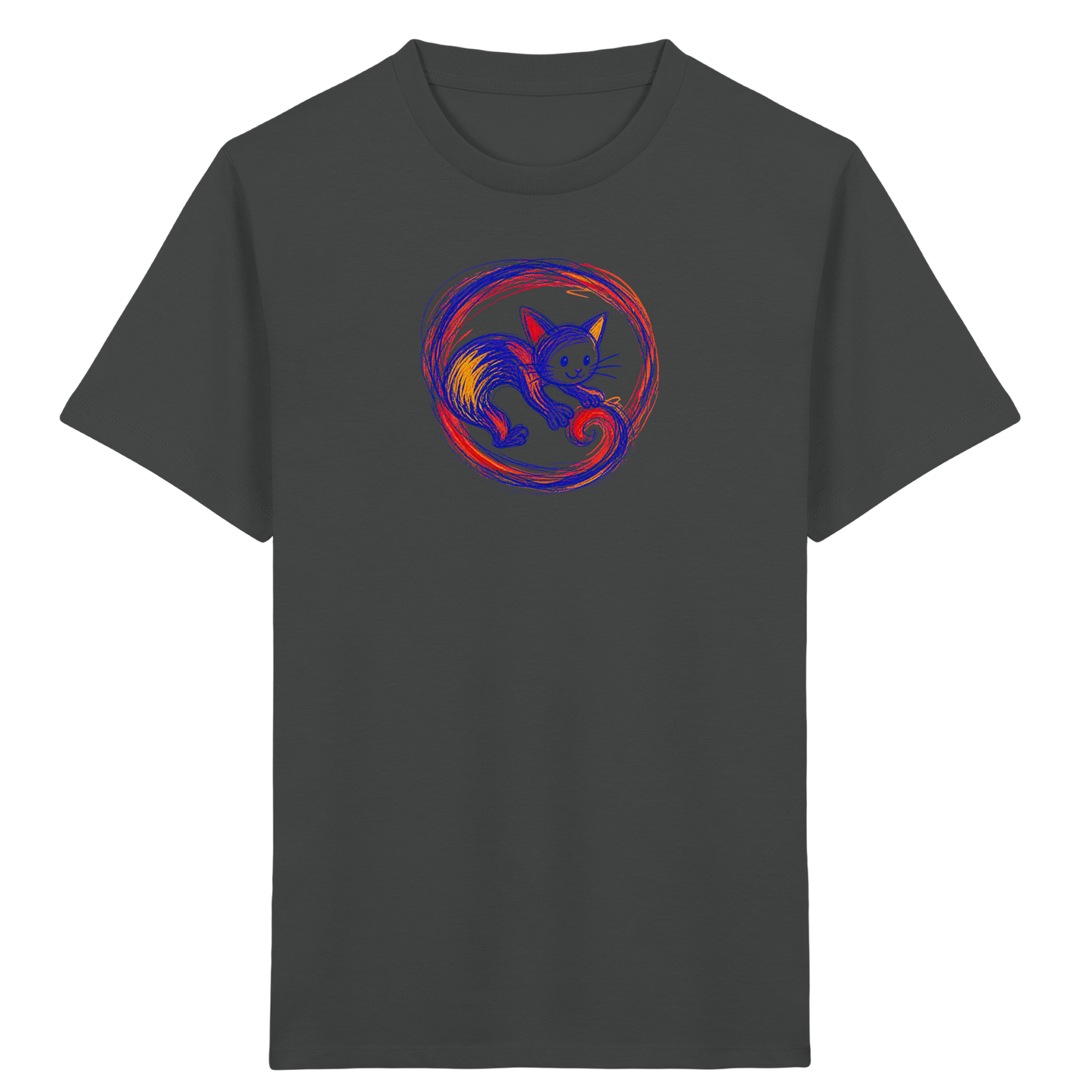 Kringelschwanz Monster Kinder T-Shirt - Kinder Bio T-Shirt