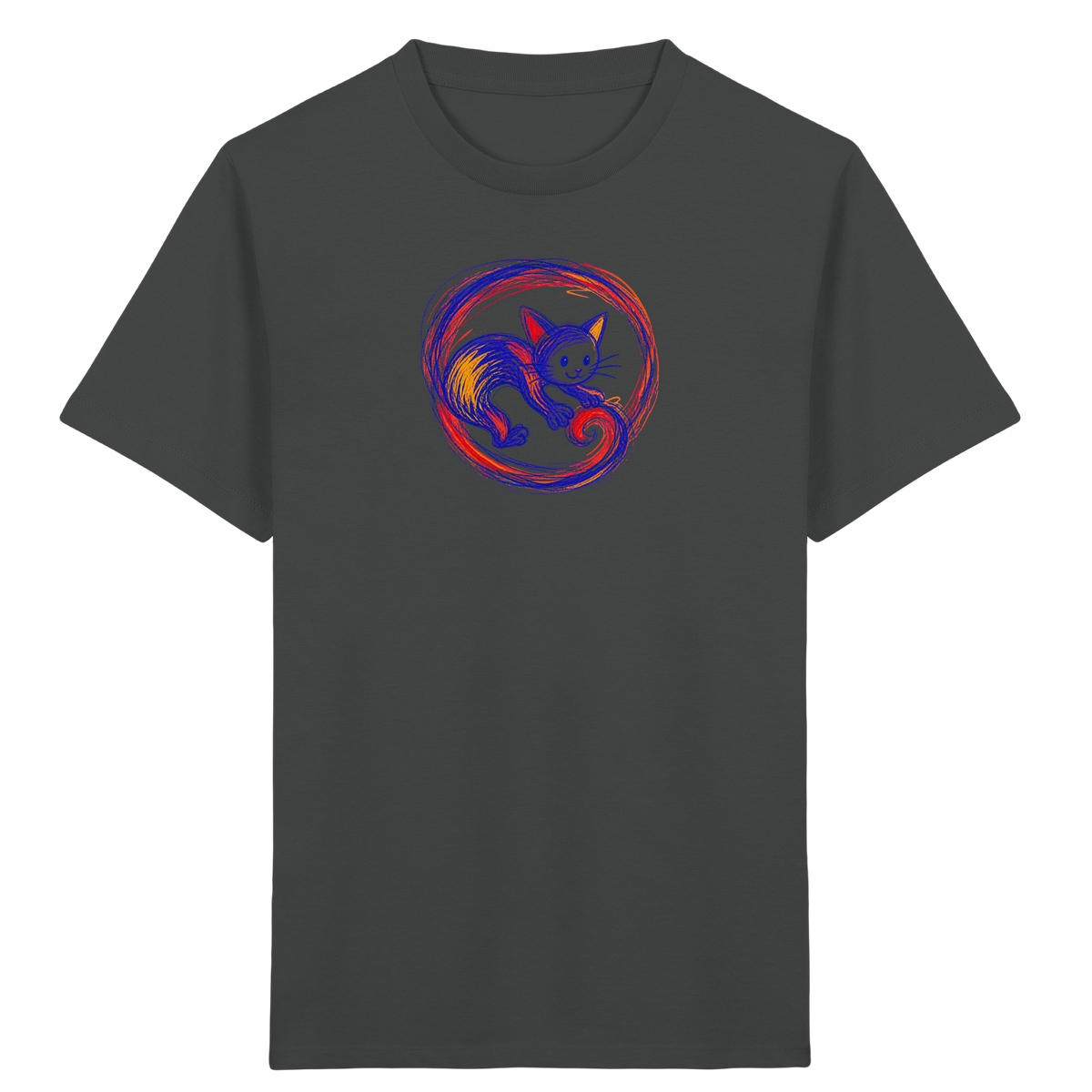 Kringelschwanz Monster Kinder T-Shirt - Kinder Bio T-Shirt