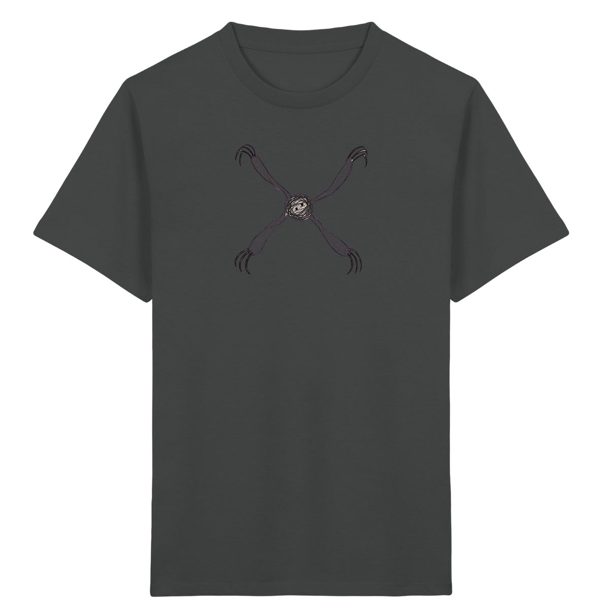 Faultier von oben gezeichnet - Kinder Bio T-Shirt