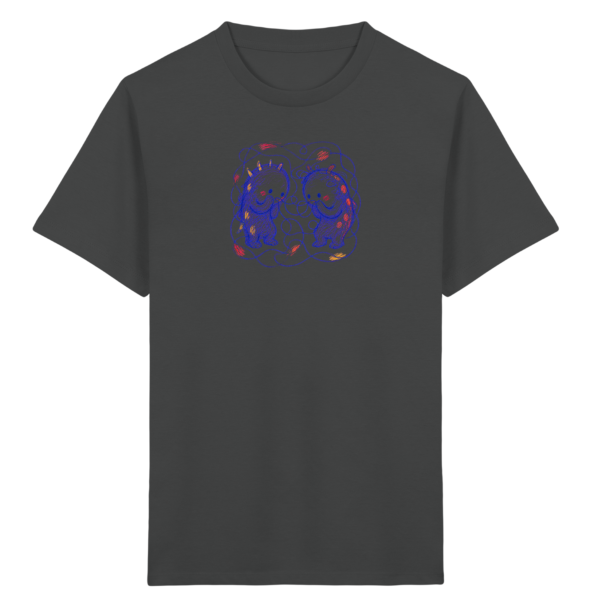 Leiseflüsterer Monster Kinder Shirt - Kinder Bio T-Shirt