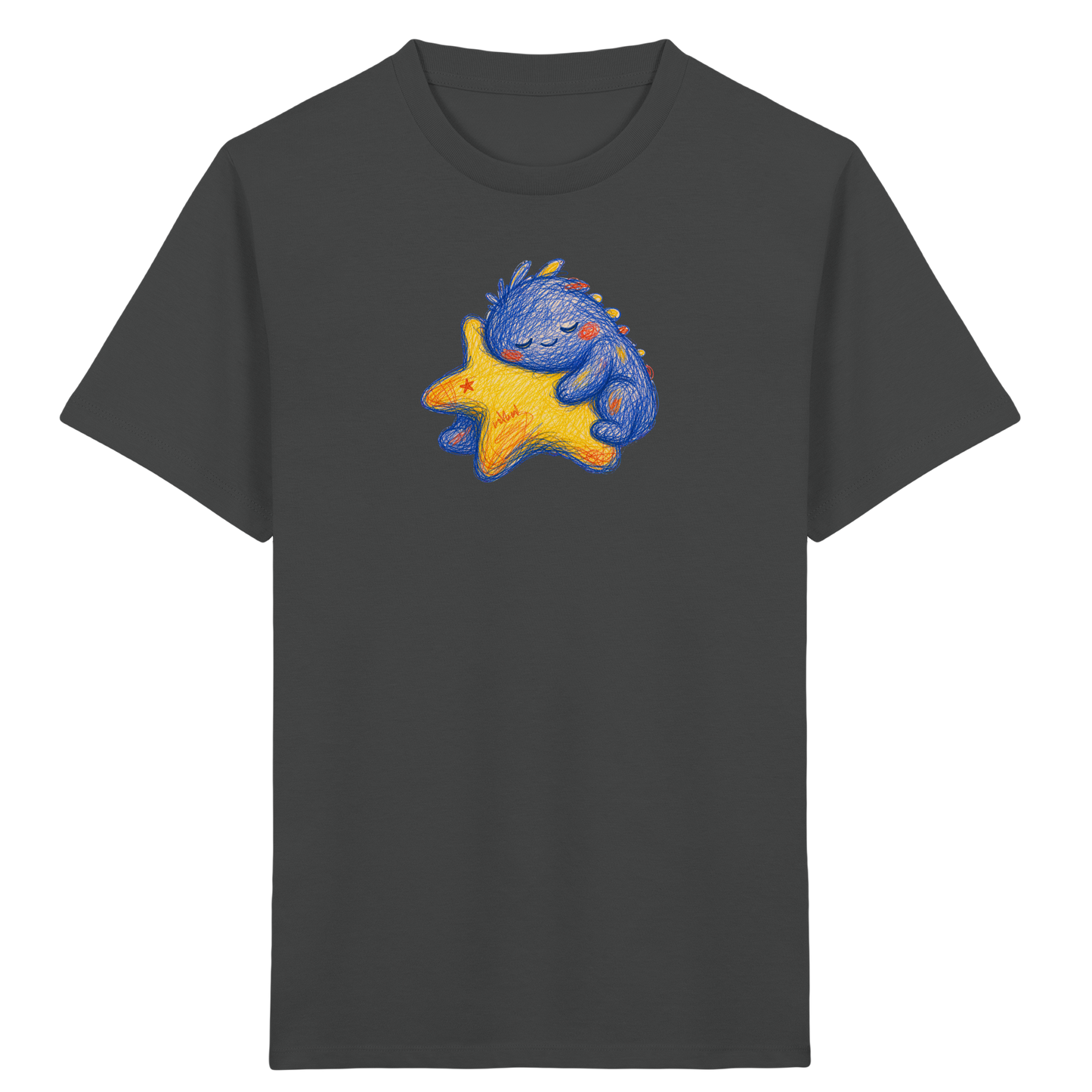 Sternenschläfer Monster mit Stern - Kinder Bio T-Shirt