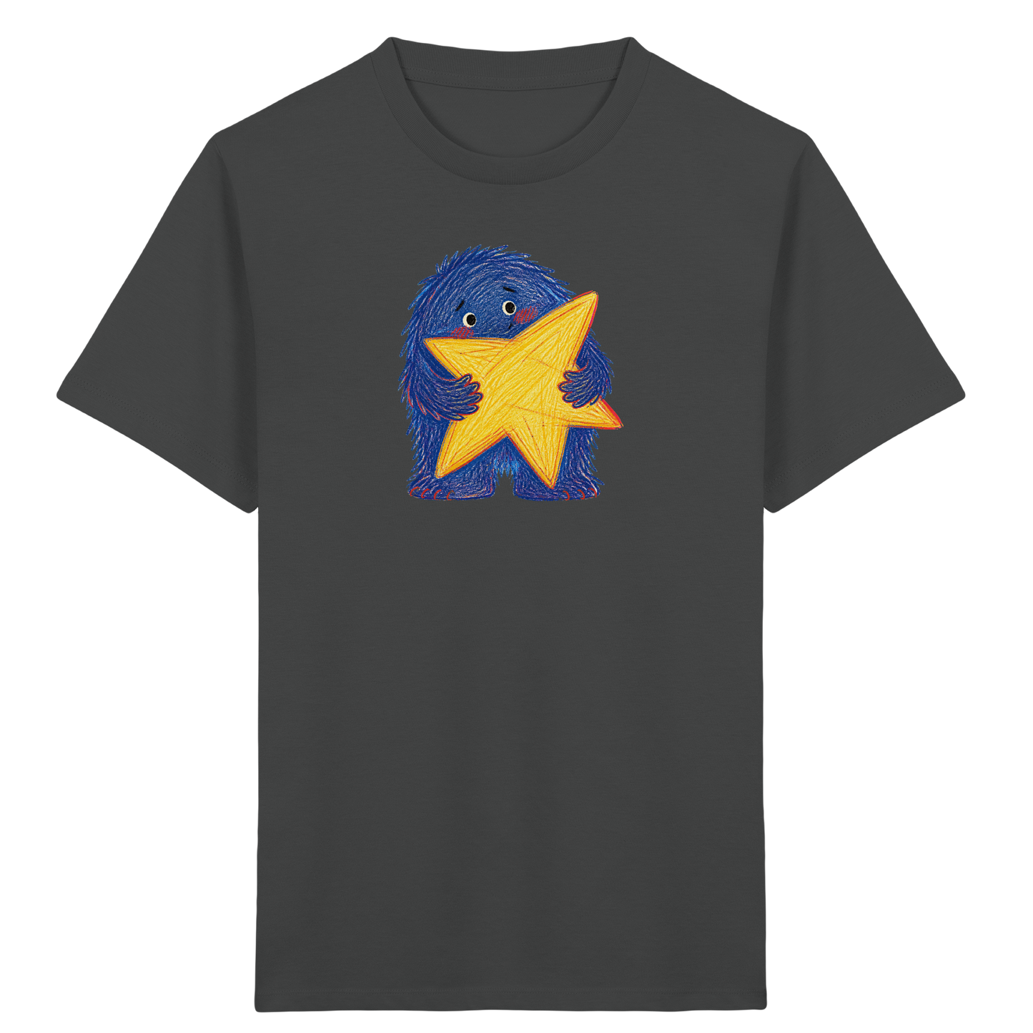 Sternensammler Monster Kinder Shirt - Kinder Bio T-Shirt
