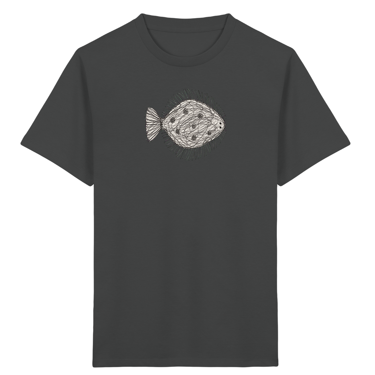 Flunder von oben - Kinder Bio T-Shirt