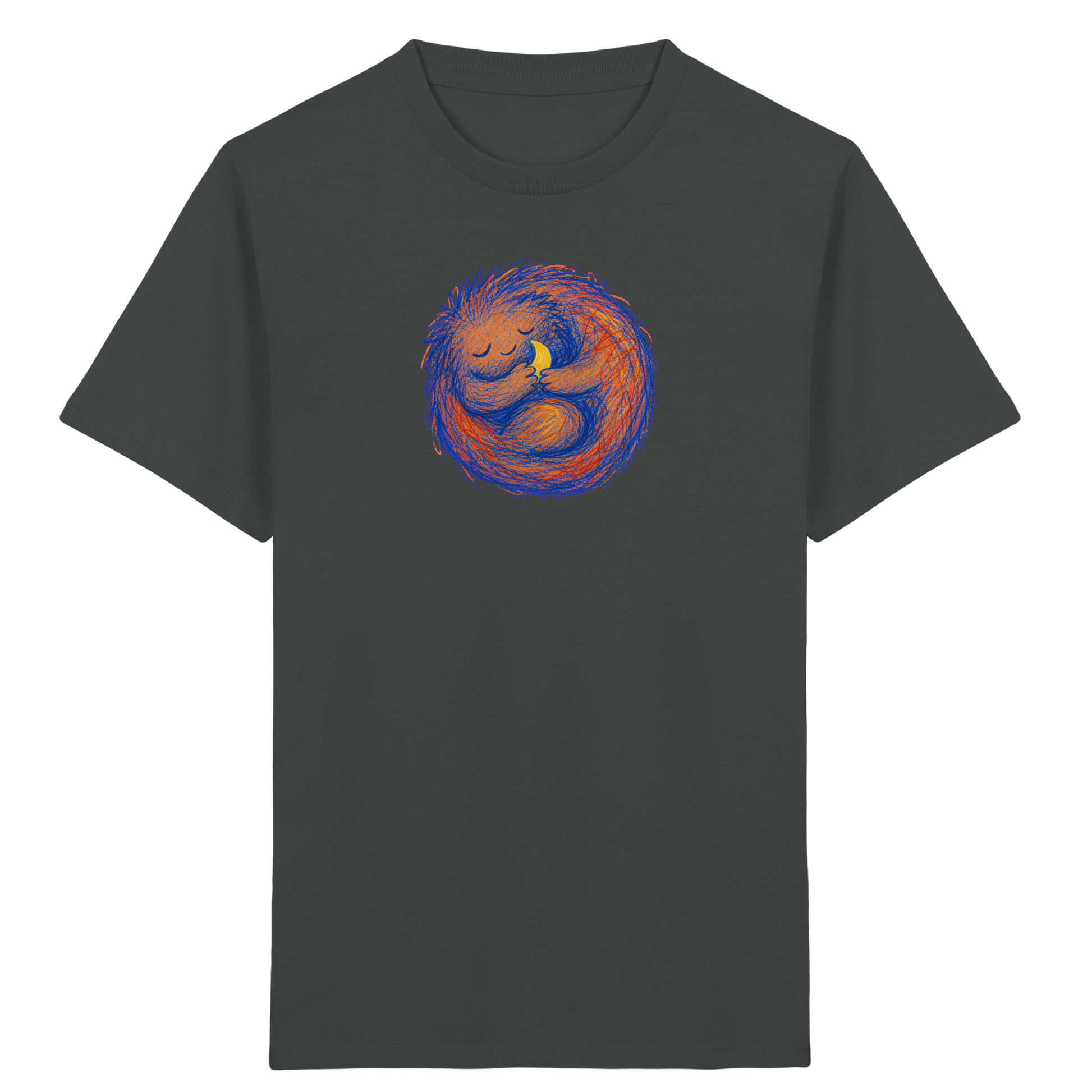 Schlafzottel mit kleinem Mond - Kinder Bio T-Shirt
