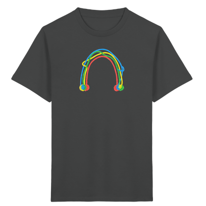 Farbpunkt Regenbogen Kinder Shirt - Kinder Bio T-Shirt