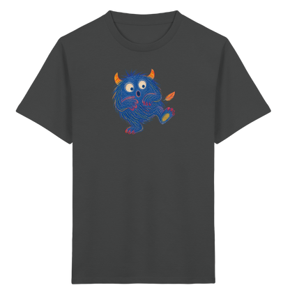 Kitzelzottel lacht im Federkitzel - Kinder Bio T-Shirt