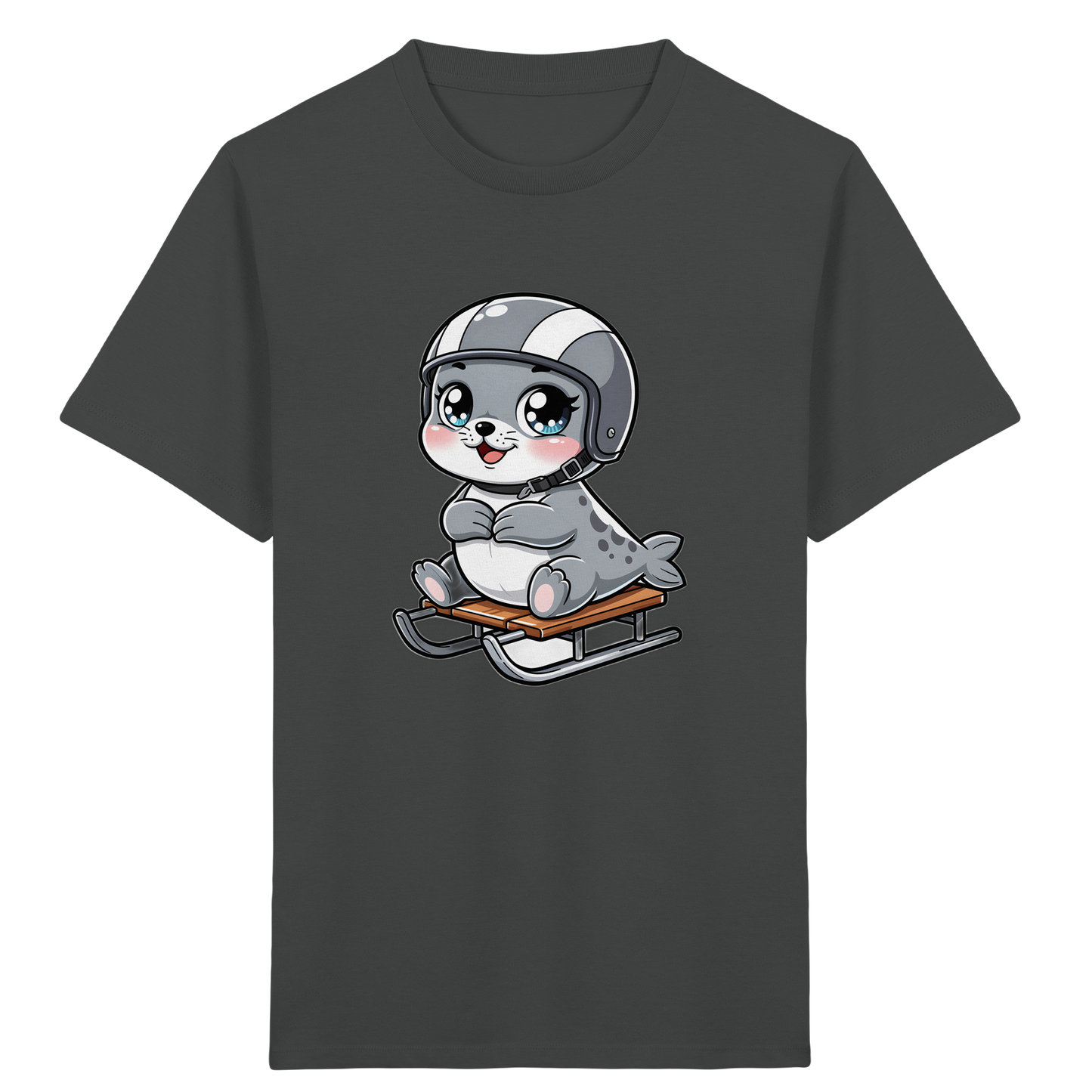 Robbe auf Schlitten: Abenteuer T-Shirt