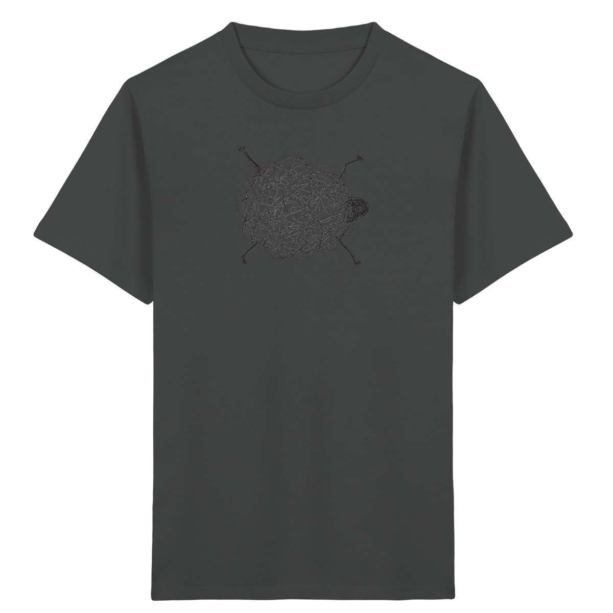 Schaf von oben Shirt - Kinder Bio T-Shirt