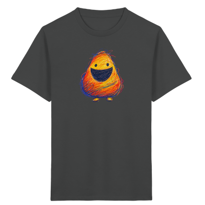Zahnloses Grinsen Monster Shirt - Kinder Bio T-Shirt