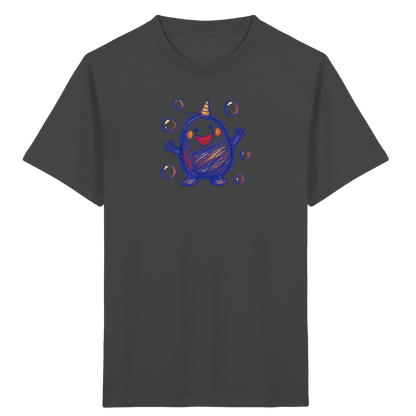 Seifenblasenmumpf mit Horn - Kinder Bio T-Shirt
