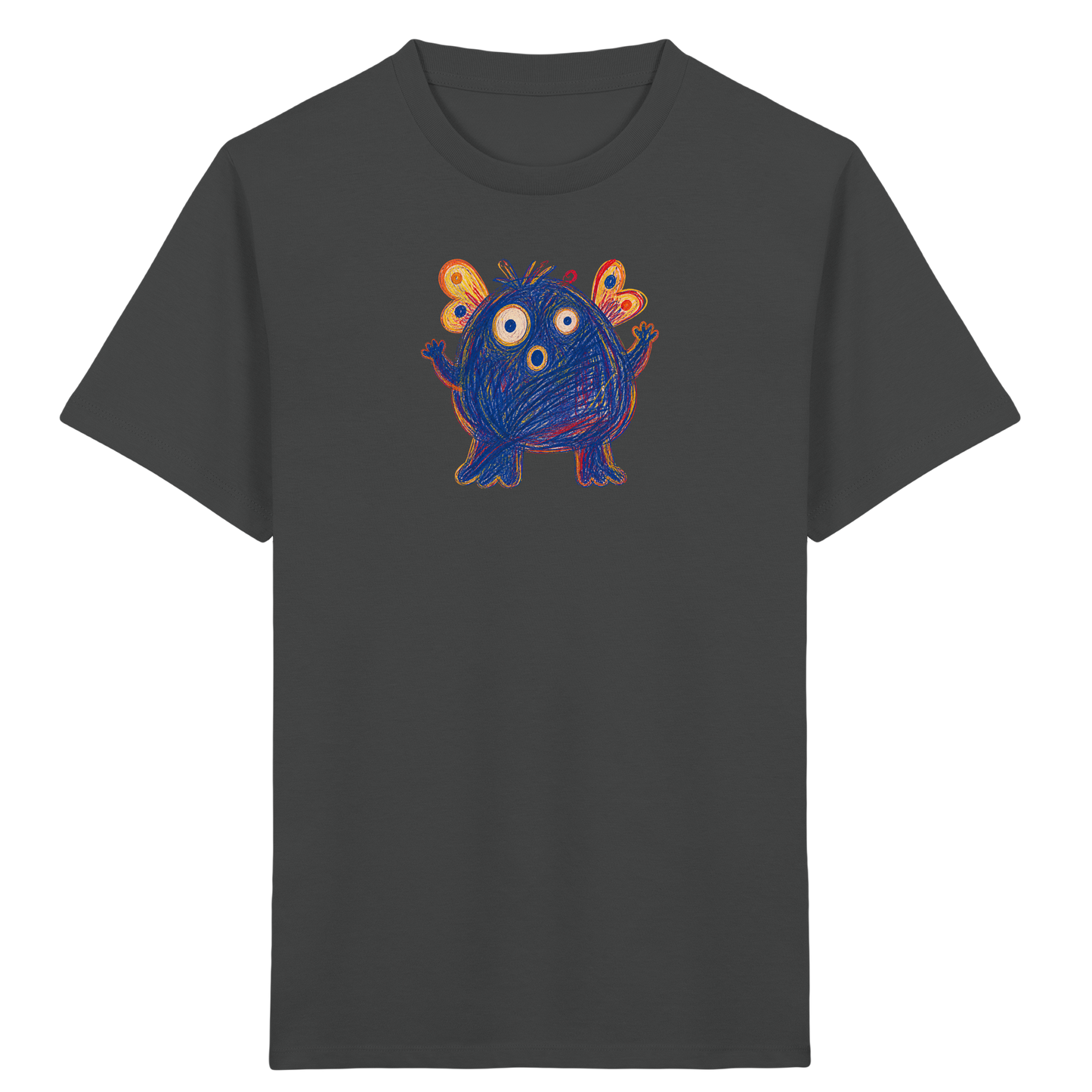 Flatterflauschi mit kleinen Flügeln - Kinder Bio T-Shirt