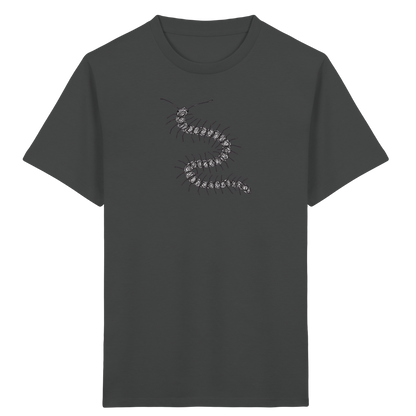 Tausendfüßer von oben - Kinder Bio T-Shirt
