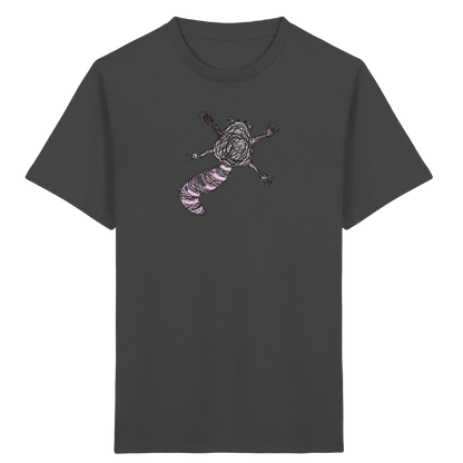 Waschbär von oben - Kinder Bio T-Shirt