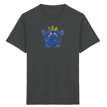 Blätterzottel Kinder Monster Shirt - Kinder Bio T-Shirt