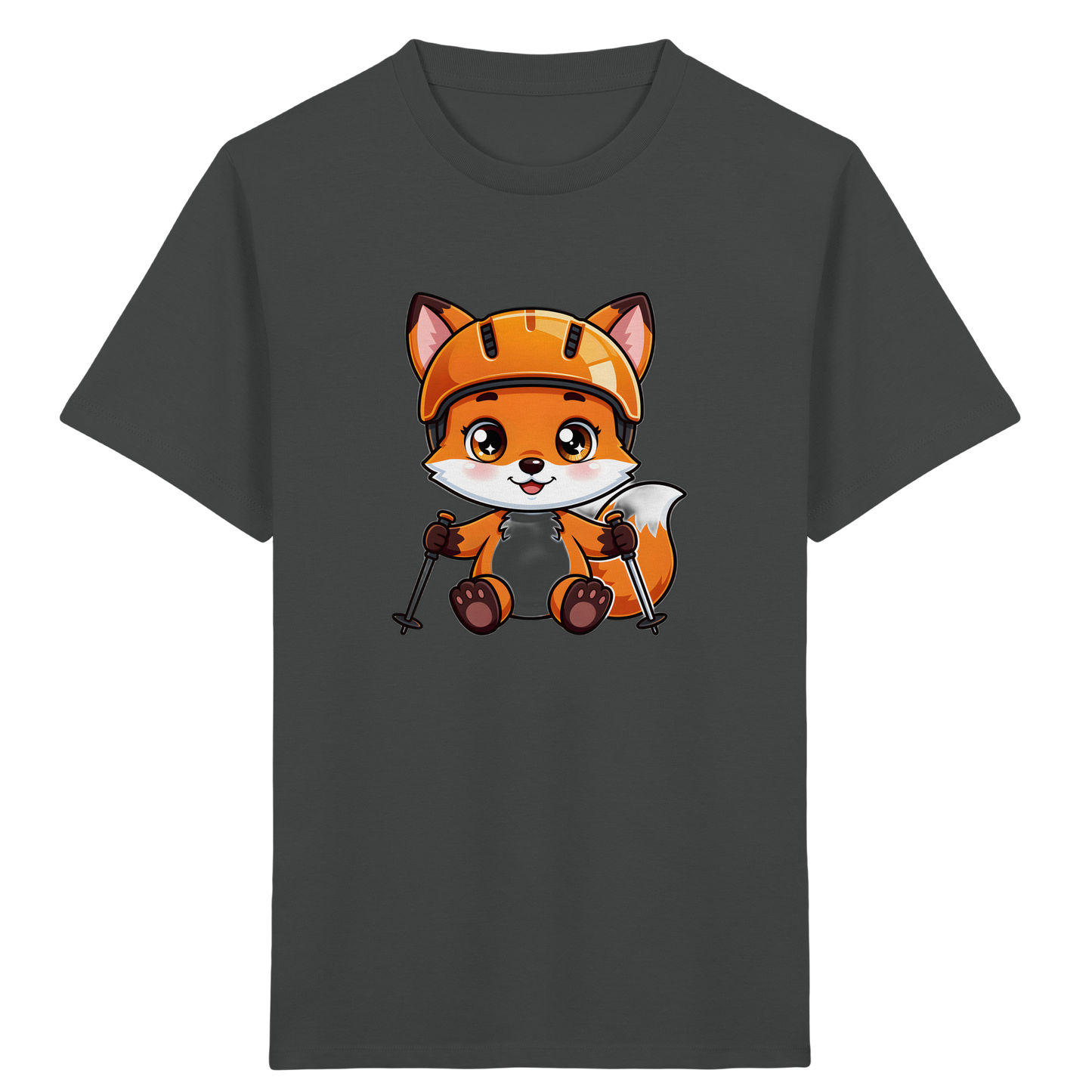 Fuchs-Ski-Abenteuer: Dein Winter-T-Shirt