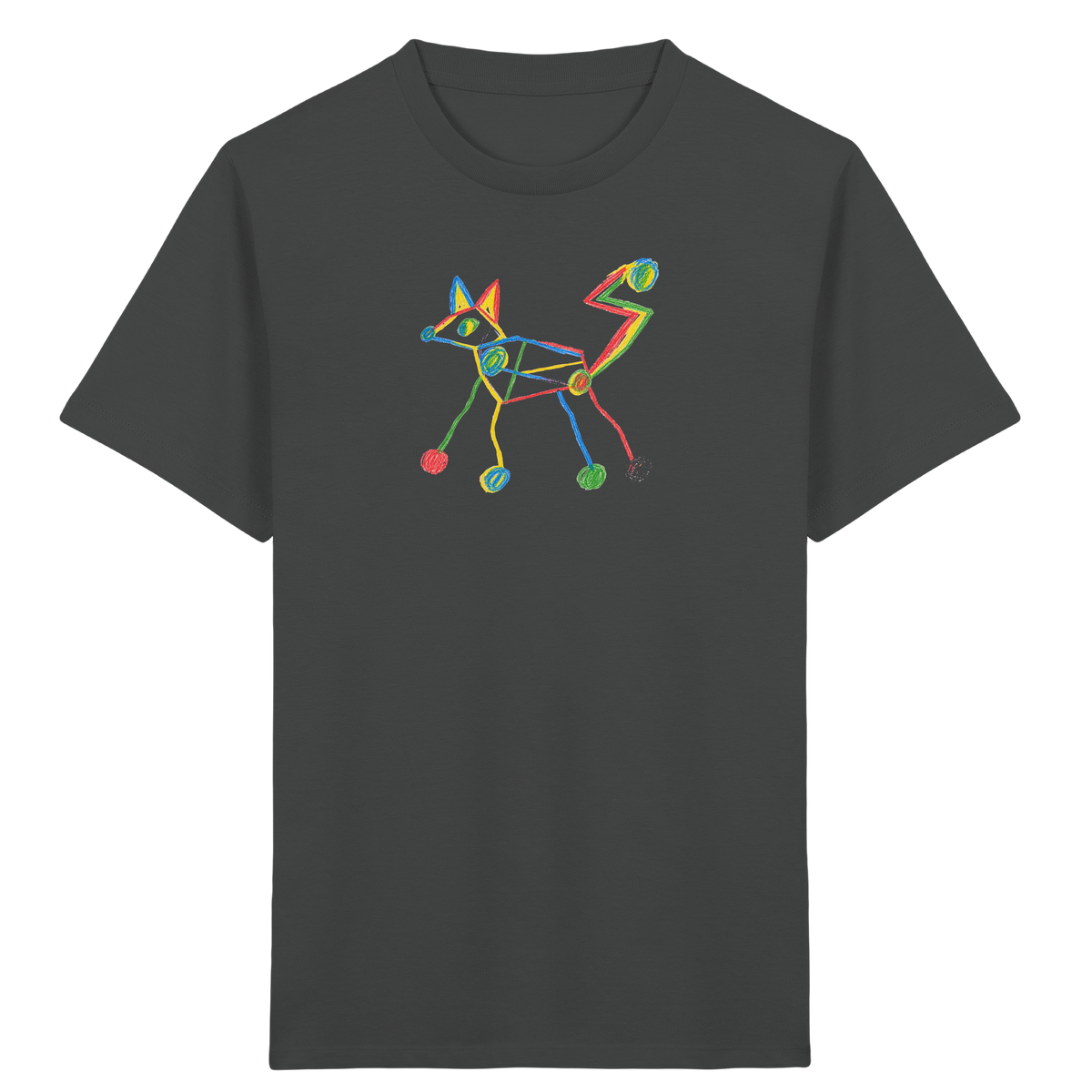Farbpunkt-Fuchs Kinder Shirt - Kinder Bio T-Shirt