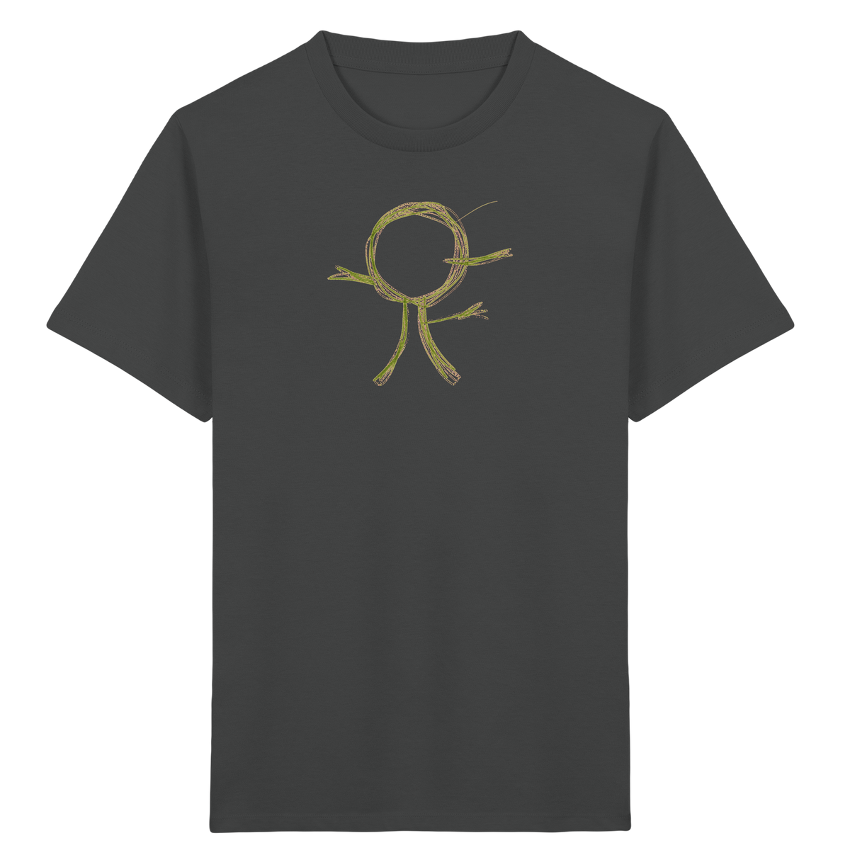 Apfelgrüner Wackelbaum für Kinder - Kinder Bio T-Shirt