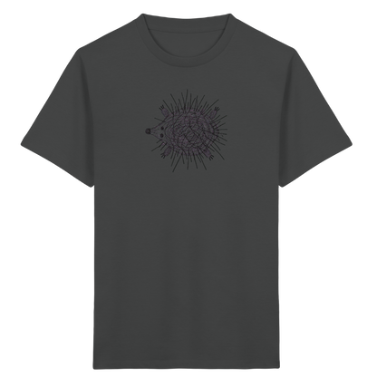 Igel von oben gezeichnet - Kinder Bio T-Shirt