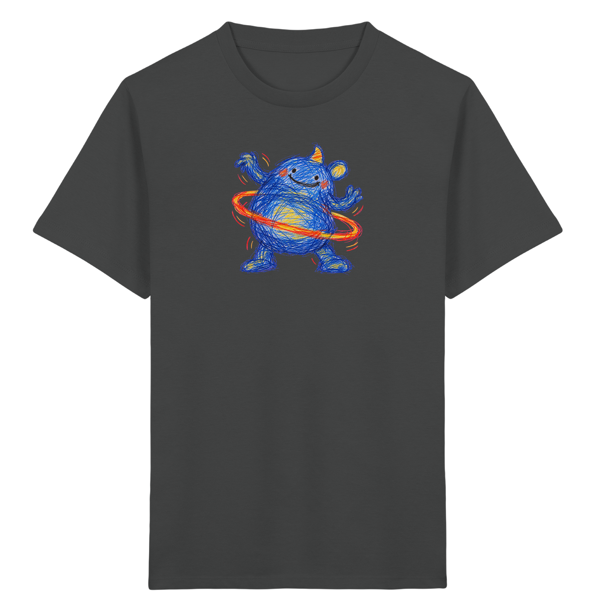 Reifenwirbler Kritzelmonster Shirt - Kinder Bio T-Shirt